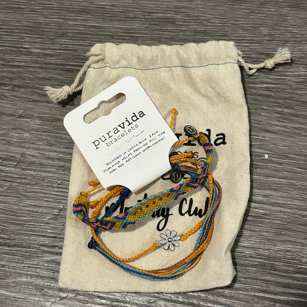 Pura Vida Colorful Bracelet Trio